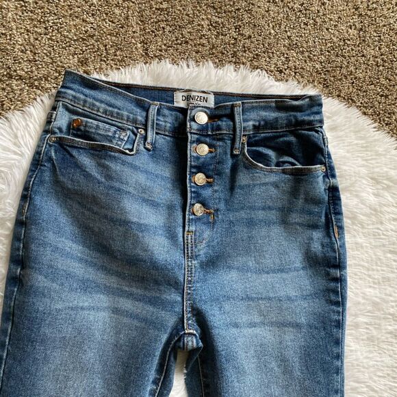 Denizen by Levi’s Ultra High Rise Ankle Jegging Jeans Button Fly Womens Size 5 - Picture 4 of 7